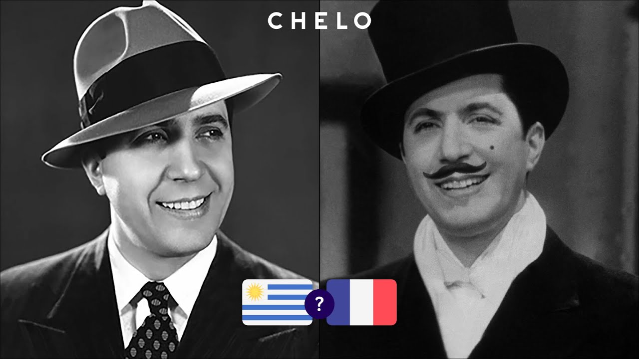 Carlos Gardel Uruguayo y Charles Gardes Frances
